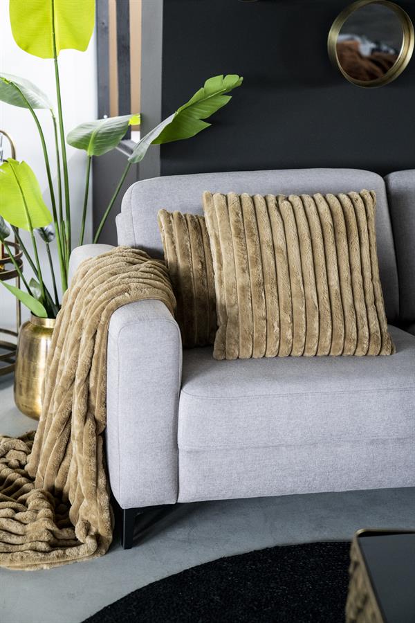 Woonkussen Wuzzy 50×50 cm | Goud