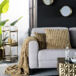 Woonkussen Wuzzy 50×50 cm | Goud