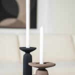 Kaarsenhouder Squand small – Bruin | Bruin