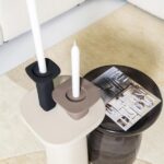 Kaarsenhouder Squand small – Bruin | Bruin