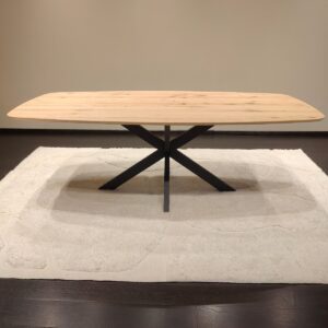 Eettafel Sorbas Deens Ovaal 26mm | 220x110 | Spinpoot | Maatwerk Mogelijk