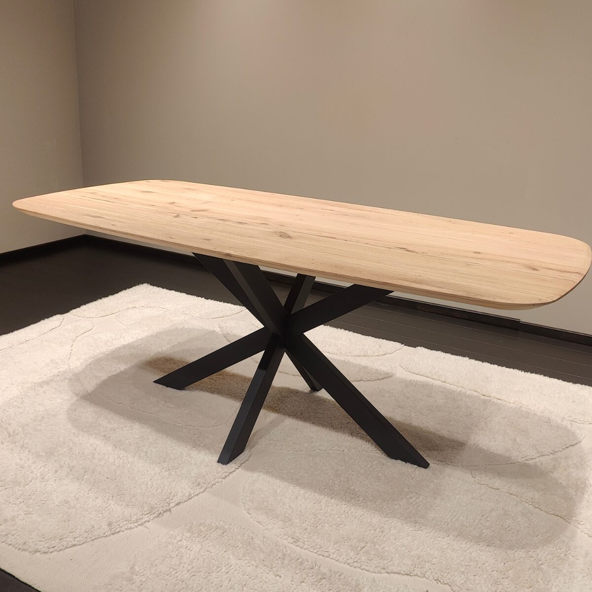 Eettafel Kreta Deens Ovaal Deluxe 200×100 | Spiderpoot | Maatwerk mogelijk
