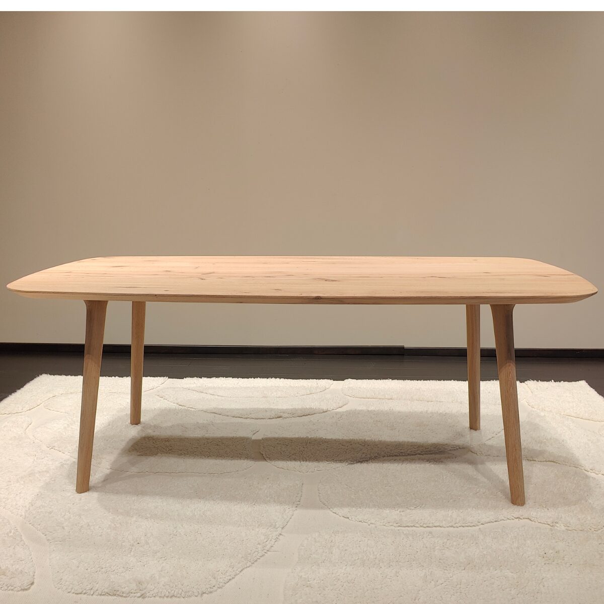 Eettafel Izmir Deens Ovaal Deluxe 200×100 | Hoekpoten | Maatwerk mogelijk