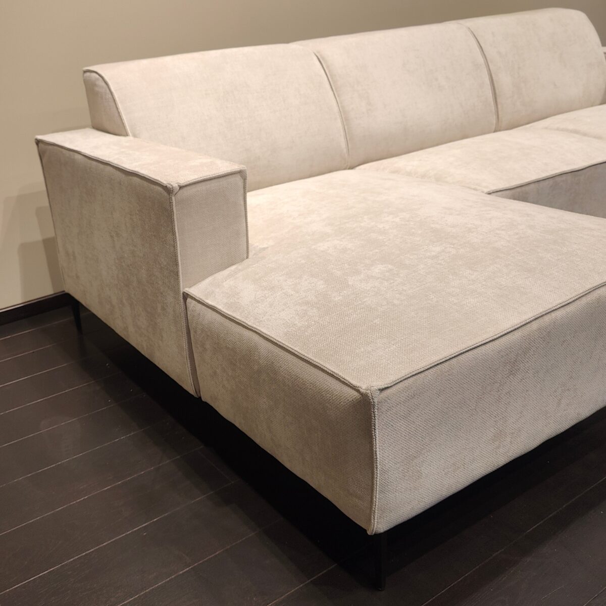 Hoekbank Milaan Links Beige | Showmodel