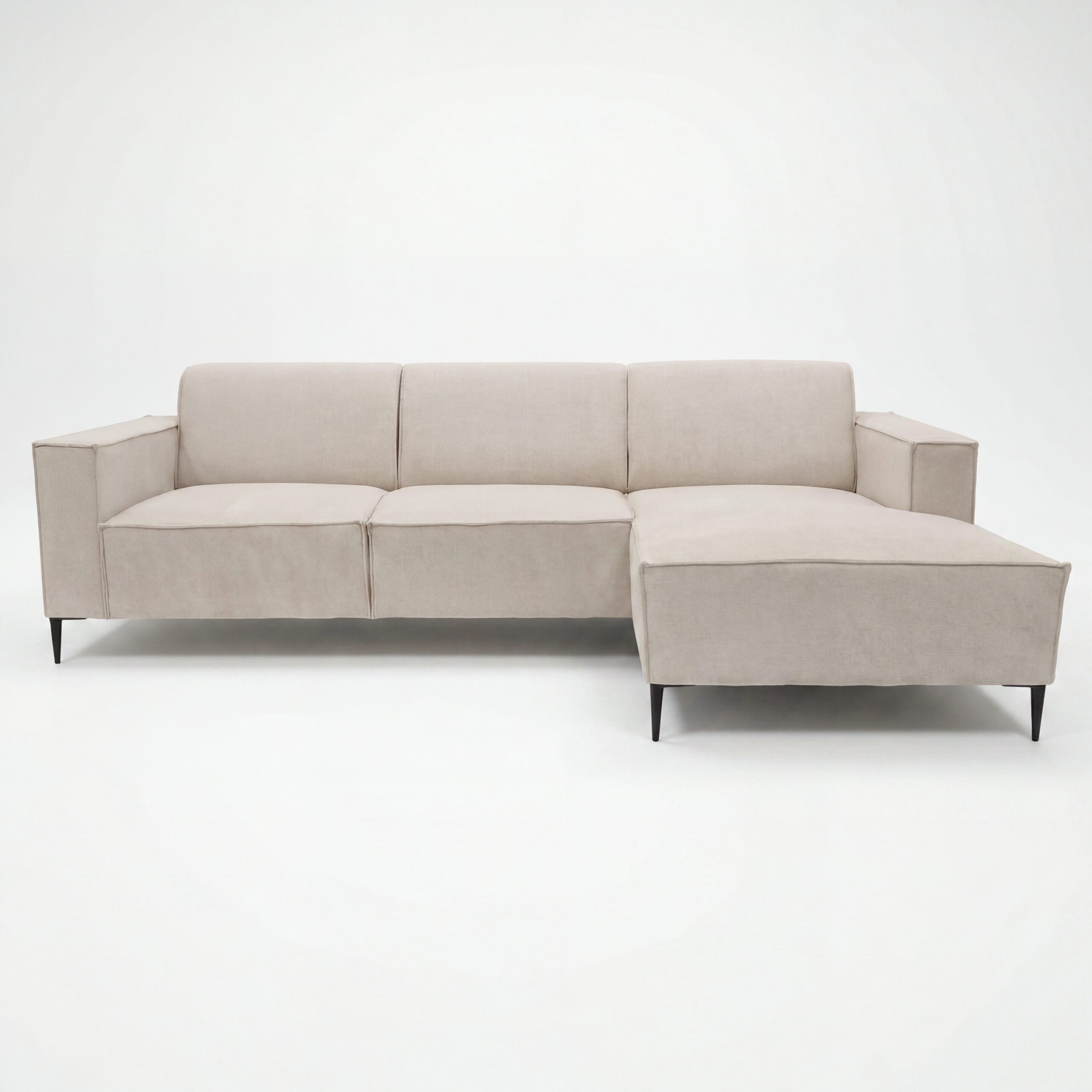 Hoekbank Milaan Rechts Beige