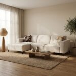 Hoekbank Milaan Links Beige