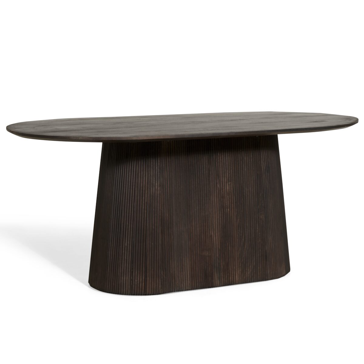 Eettafel Valletta 230cm | Donkerbruin – Showmodel