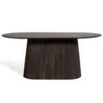 Eettafel Valletta 200cm | Donkerbruin | Showmodel