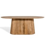 Eettafel Valletta 200cm | Lichtbruin