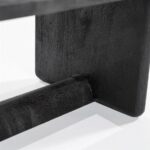 Bijzettafel Donn | Zwart