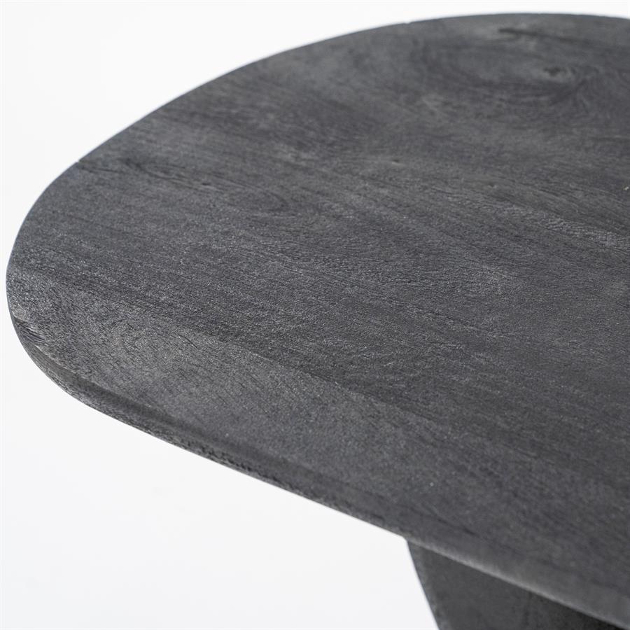 Bijzettafel Donn | Zwart