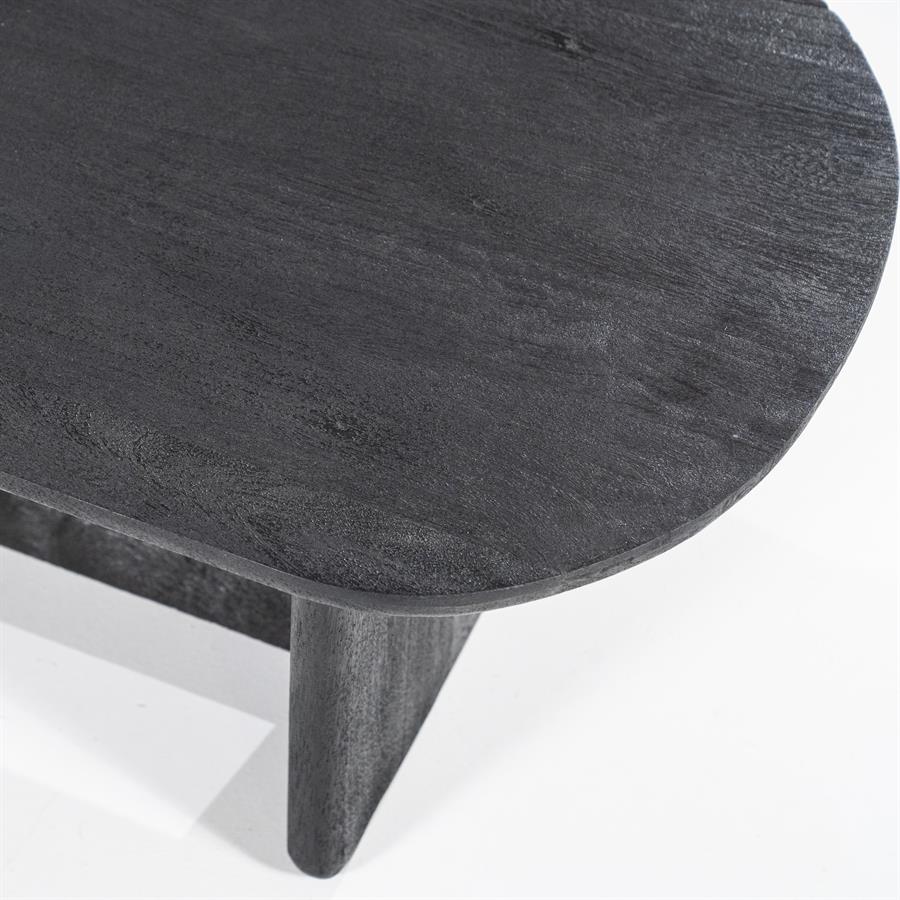 Bijzettafel Donn | Zwart