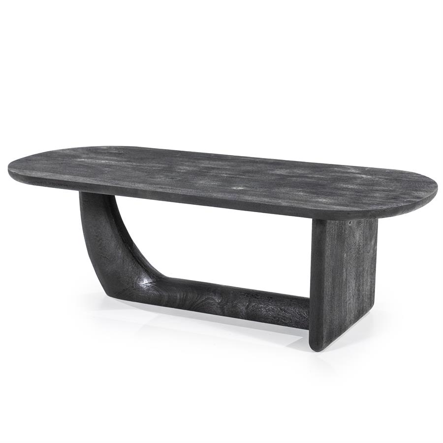 Bijzettafel Donn | Zwart