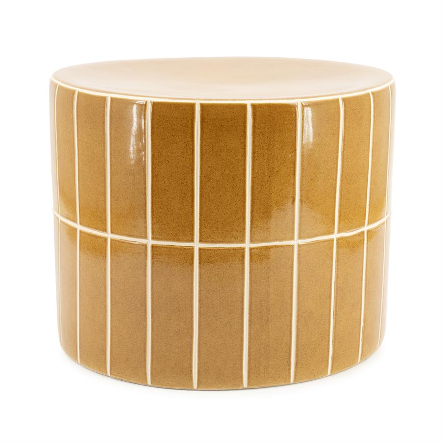 Bijzettafel TileTastic 1 | Mosterdgeel