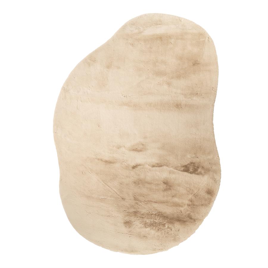 Vloerkleed Zena organisch 300×230 cm | Beige