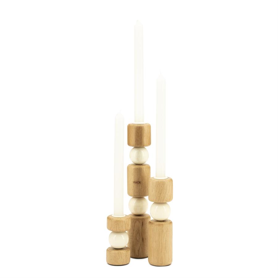 Kaarsenhouder Belloa | Beige