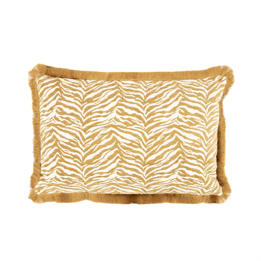 Woonkussen Tigra 40×60 cm | Geel