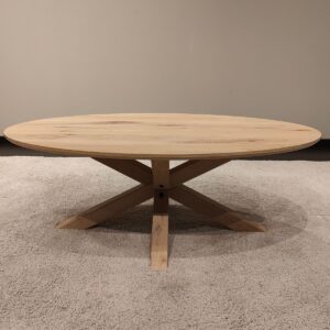 Salontafel Faro 120x70 | Spiderpoot Eiken | Maatwerk mogelijk