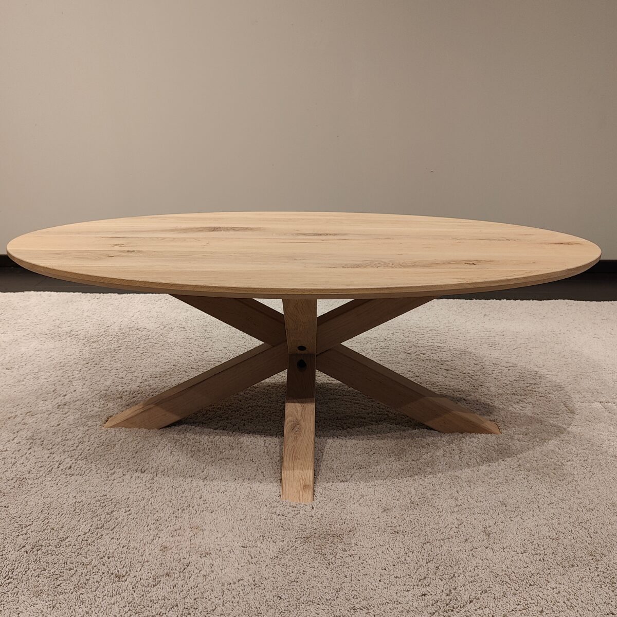 Salontafel Faro 120×70 | Spiderpoot Eiken | Maatwerk mogelijk
