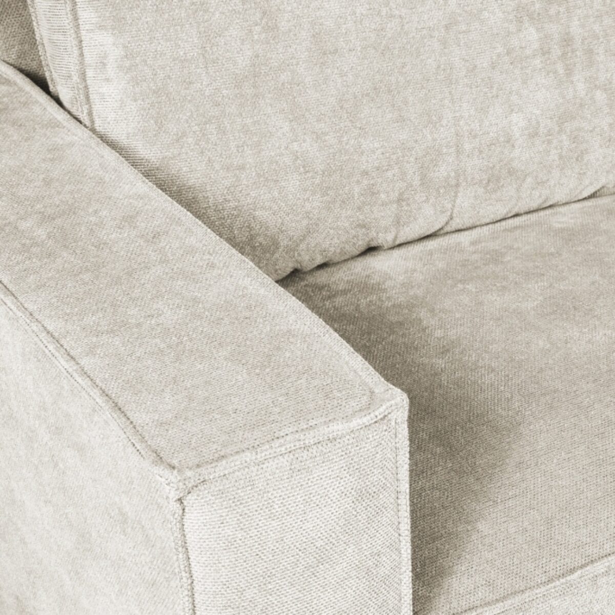 Hoekbank Como Rechts | Beige Memphis 4