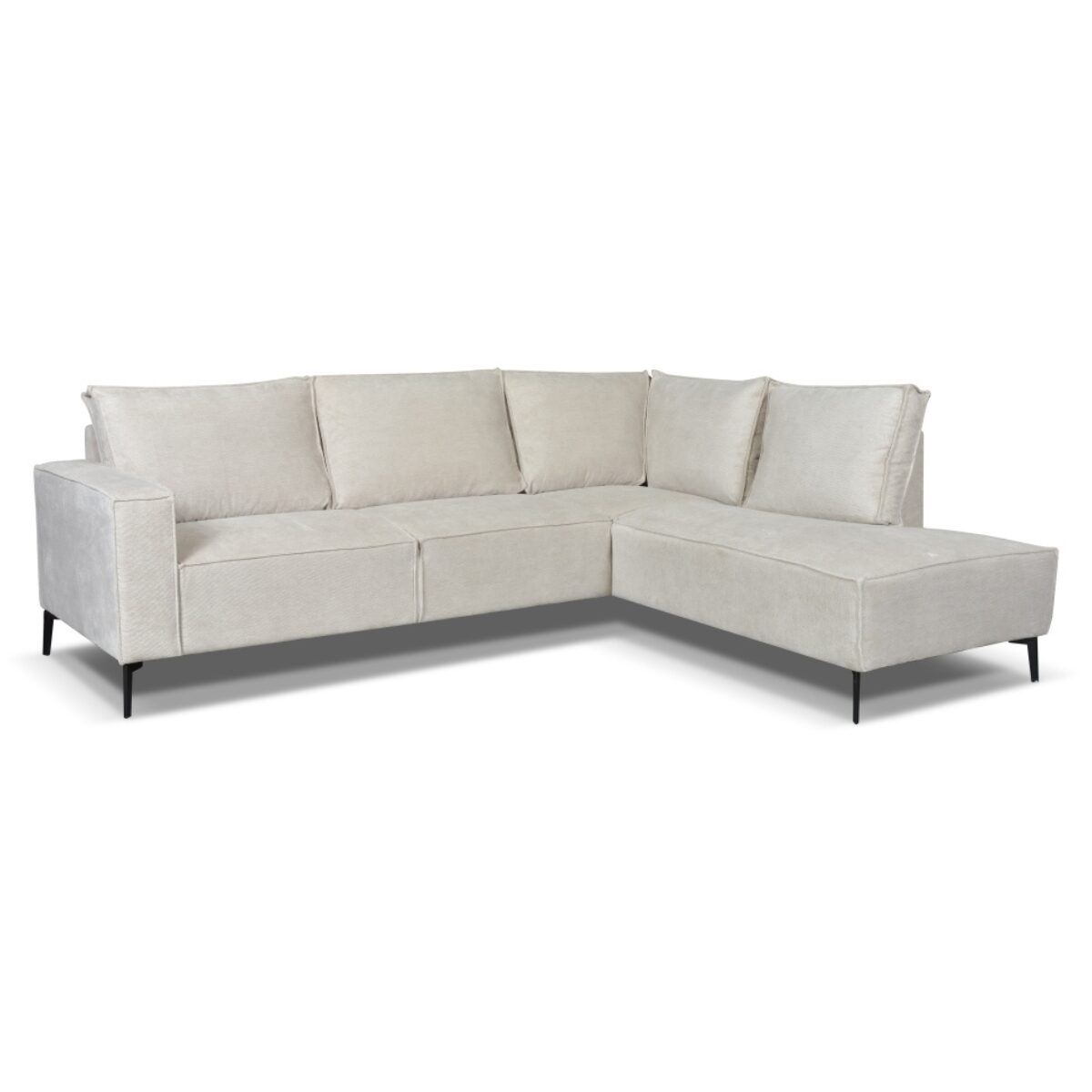 Hoekbank Como Rechts | Beige Memphis 4