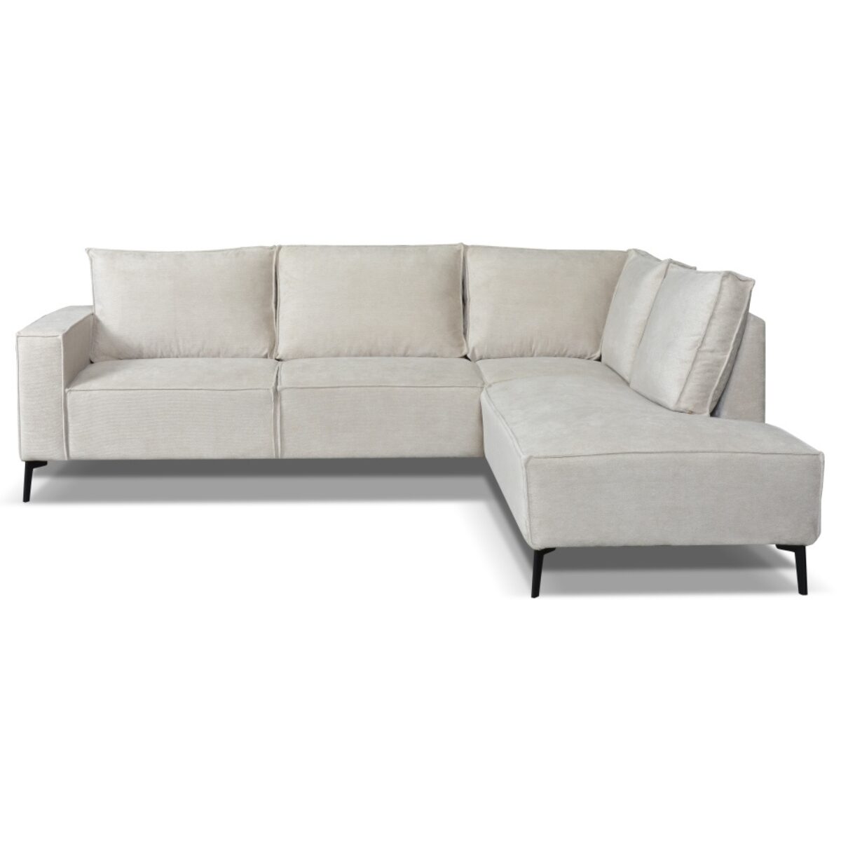 Hoekbank Como Rechts | Beige Memphis 4