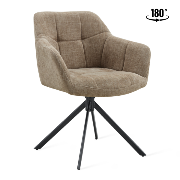 Stoel Denia Taupe | Online Only
