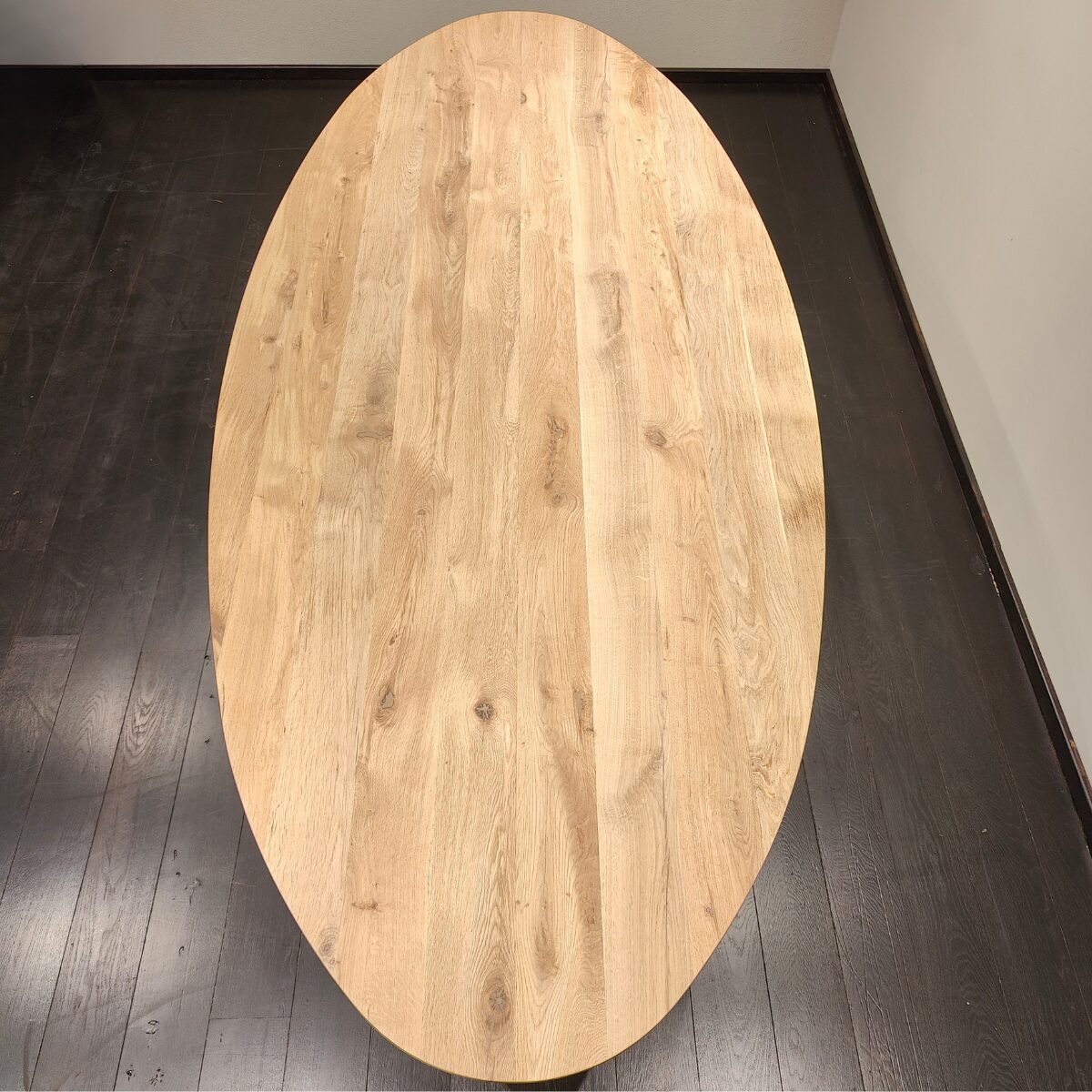 Eettafel Noto Ovaal 40mm | 180×100 | Kolompoot | Maatwerk Mogelijk