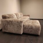 Hoekbank Austin Taupe Links