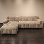 Hoekbank Austin Taupe Links