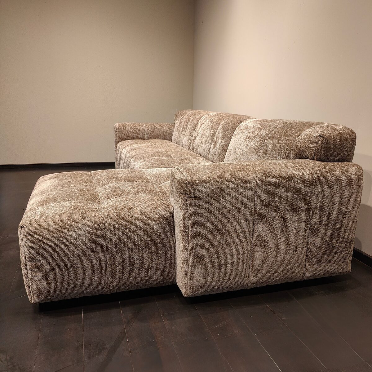 Hoekbank Austin Taupe Rechts