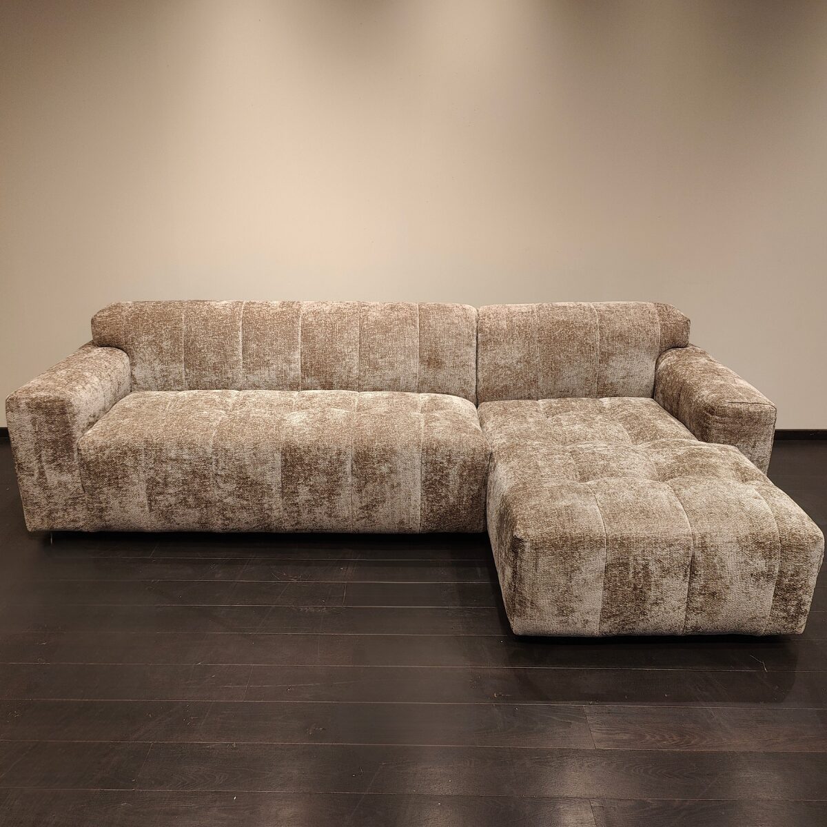 Hoekbank Austin Taupe Rechts