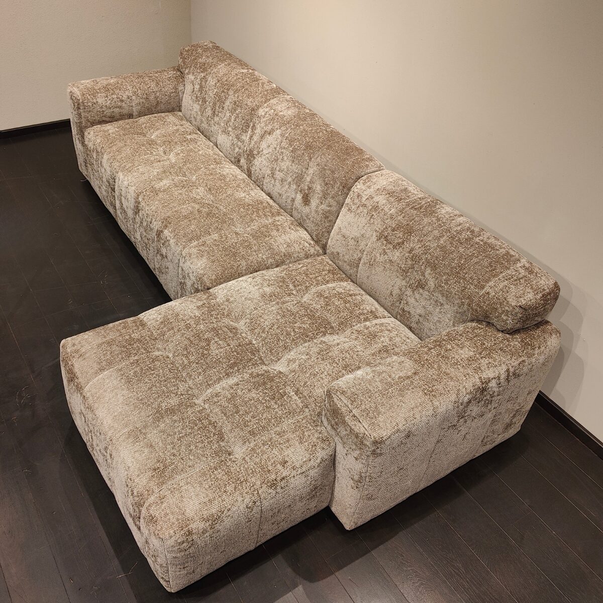 Hoekbank Austin Taupe Rechts