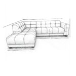 Hoekbank Cortina Links Taupe