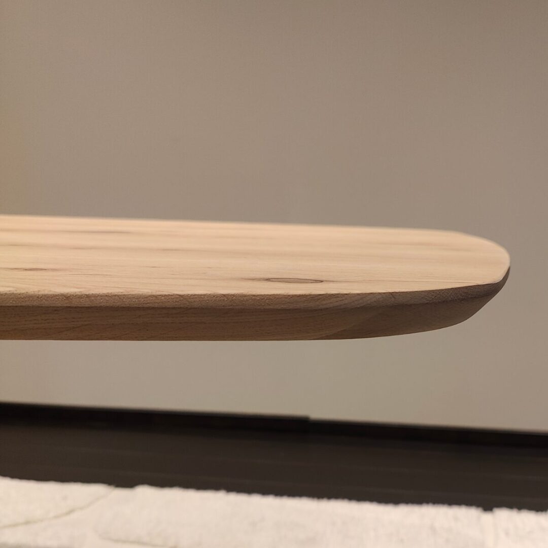Eettafel Menfi Deens Ovaal 40mm | 200×100 | Kolompoot | Maatwerk Mogelijk