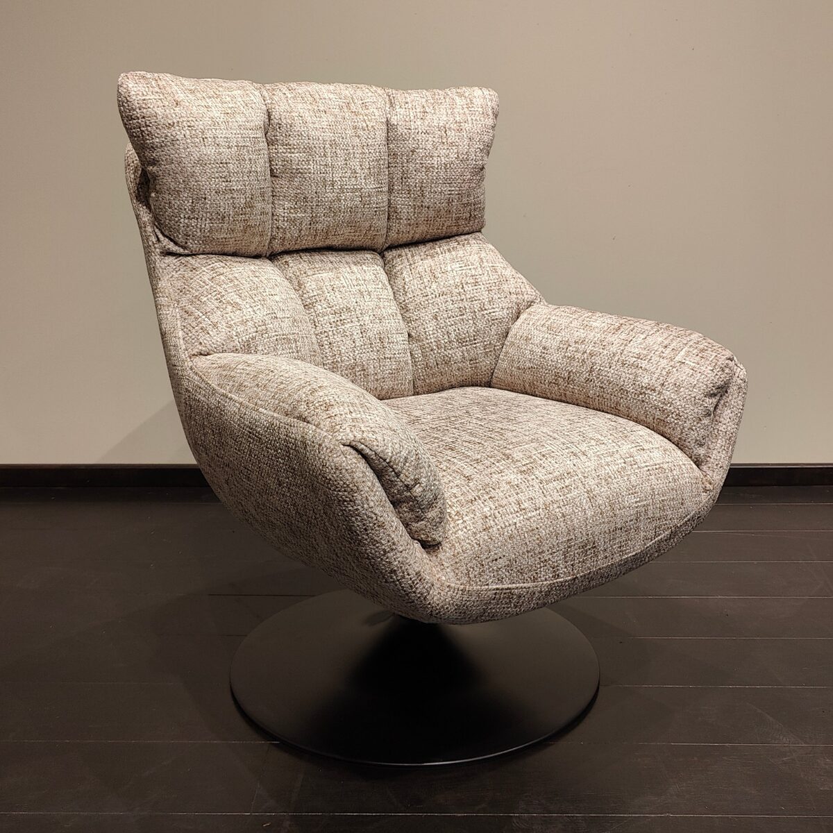 Fauteuil Dover | Beige – Bruin