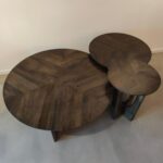 Salontafel Rijsel | ø60cm | Olijfbruin