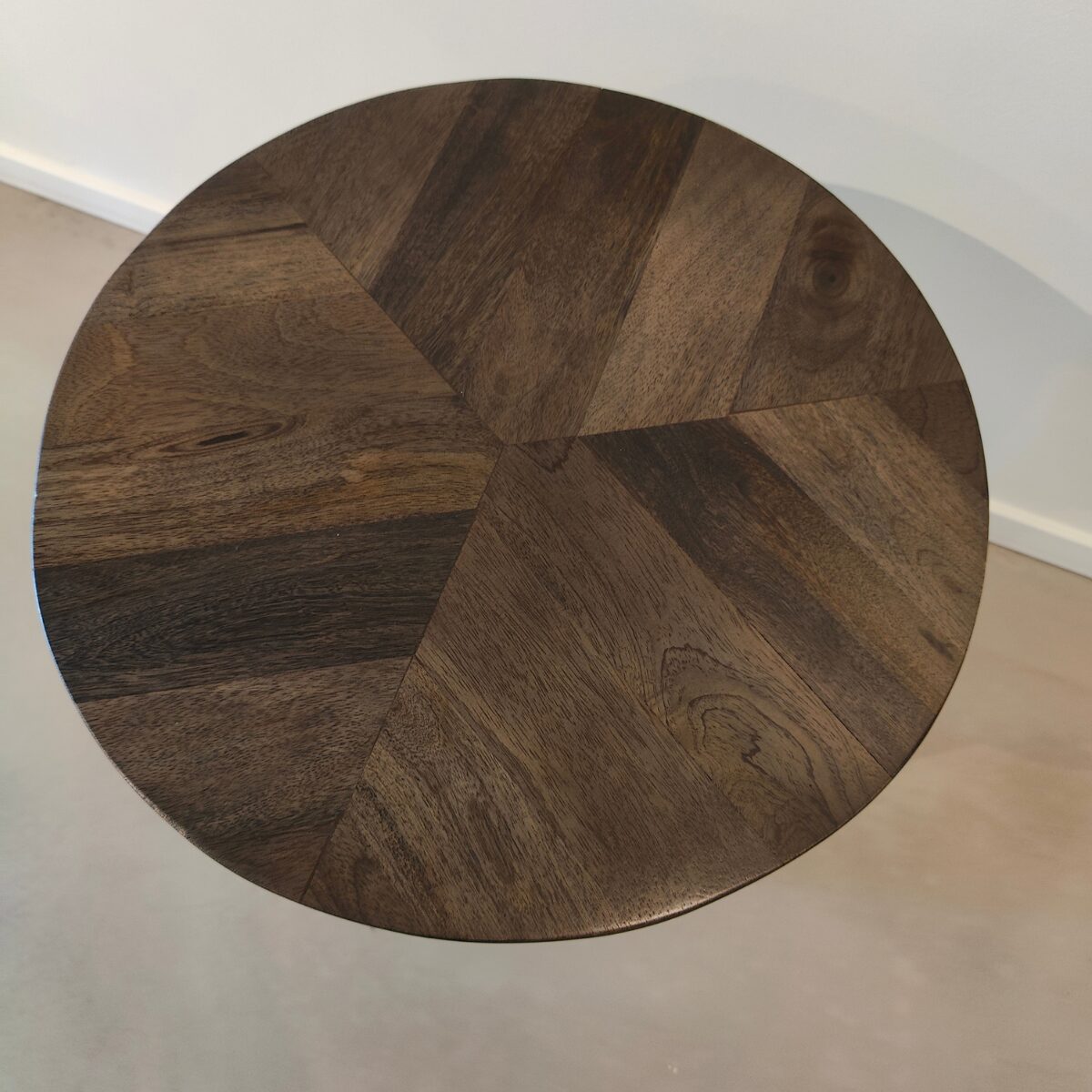 Bijzettafel Rijsel | ø40cm | Olijfbruin