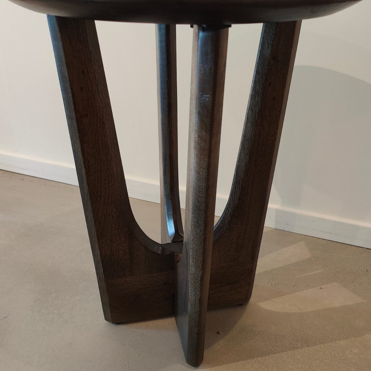Bijzettafel Rijsel | ø40cm | Olijfbruin