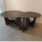 Salontafel Rijsel | ø60cm | Olijfbruin