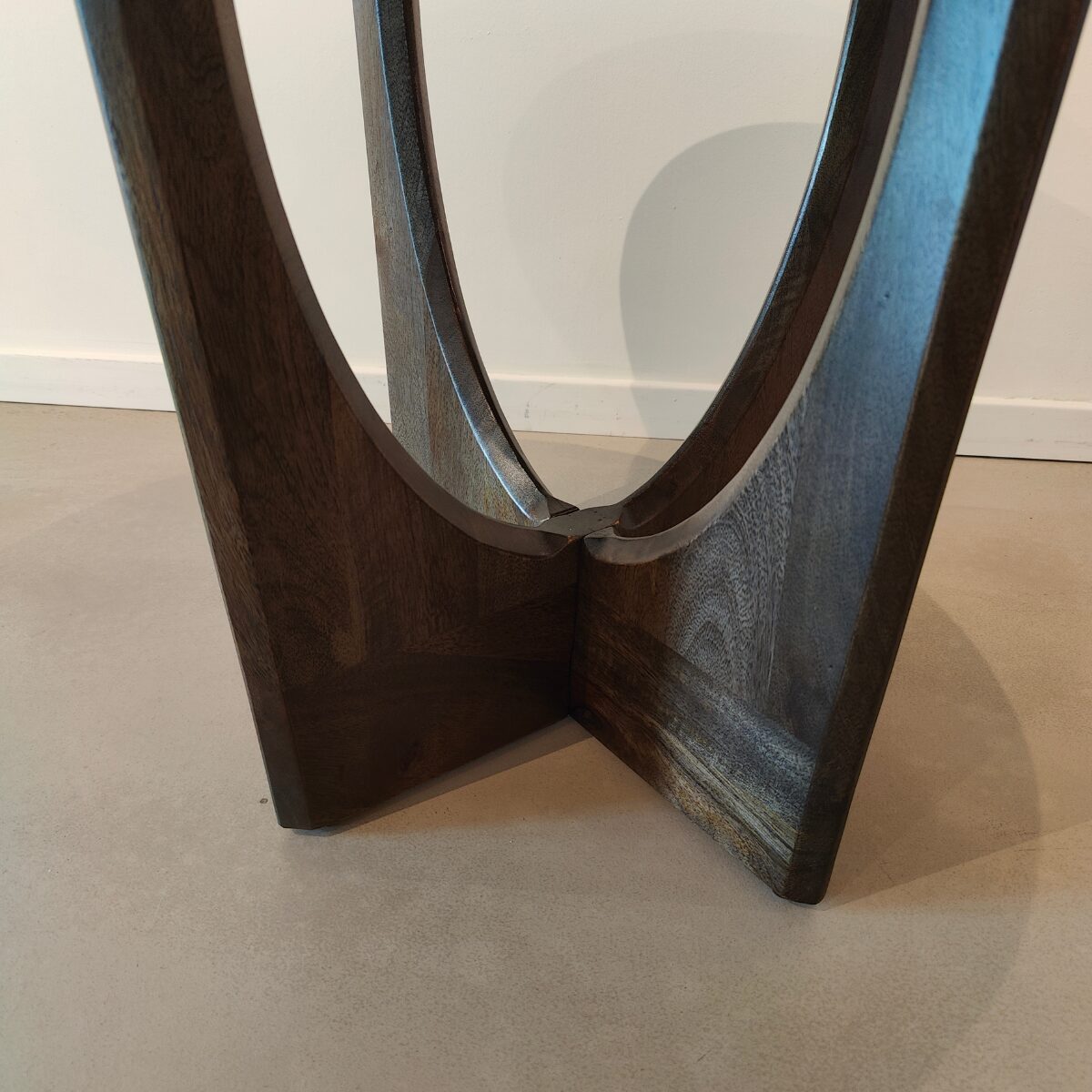 Salontafel Rijsel | ø60cm | Olijfbruin