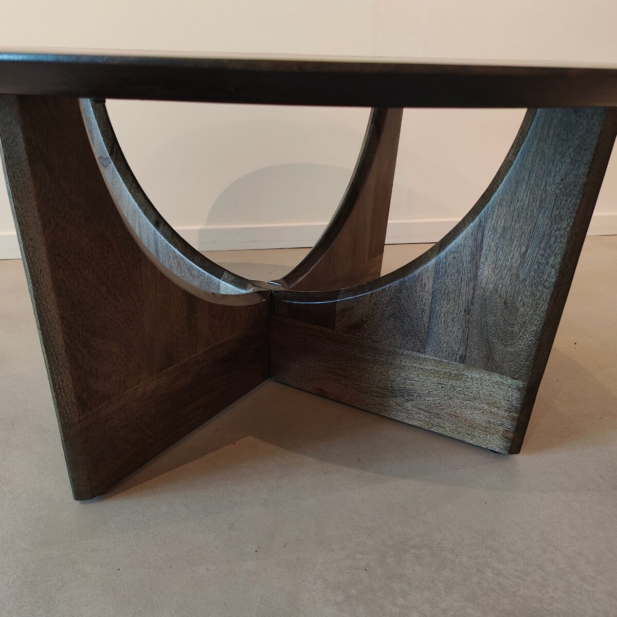 Salontafel Rijsel | ø90cm | Olijfbruin