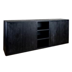 Dressoir Tenna 220cm | Zwart