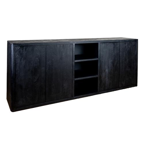 Dressoir Tenna 220cm | Zwart