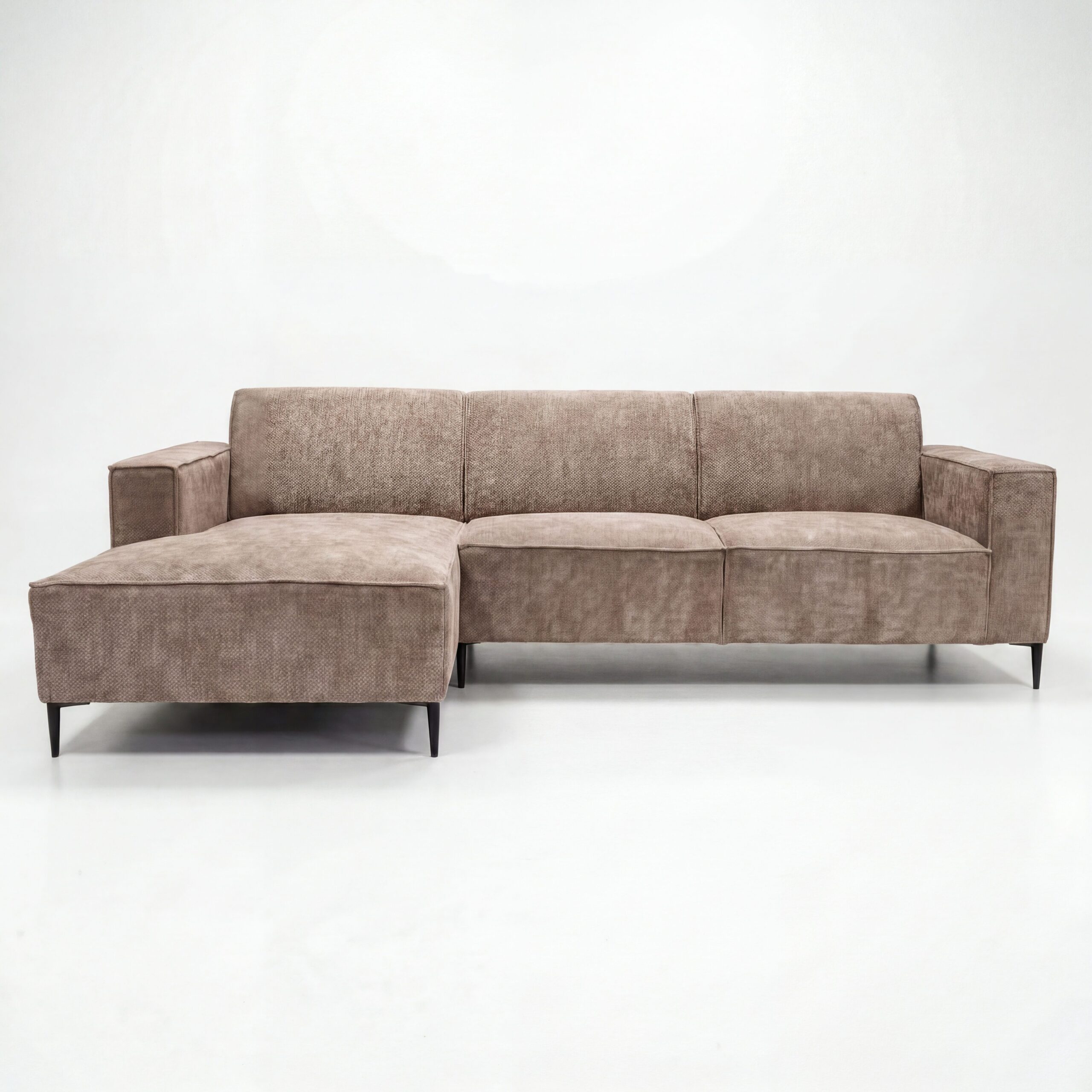 Hoekbank Milaan Links Taupe