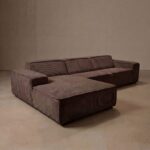 Hoekbank Modena Bruin Links