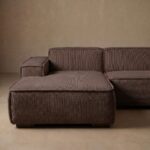 Hoekbank Modena Bruin Links