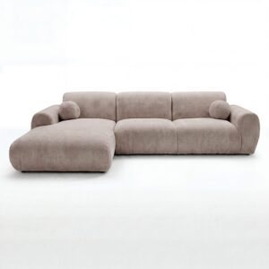 Hoekbank Nova Taupe Links