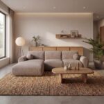 Hoekbank Nova Taupe Links