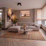 Hoekbank Nova Taupe Links